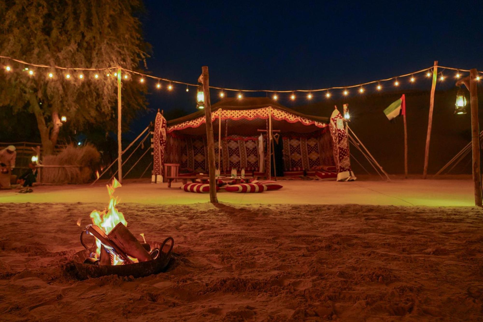 Al Marmoom Oasis Luxury Experiential Desert Resort Dubai Esterno foto