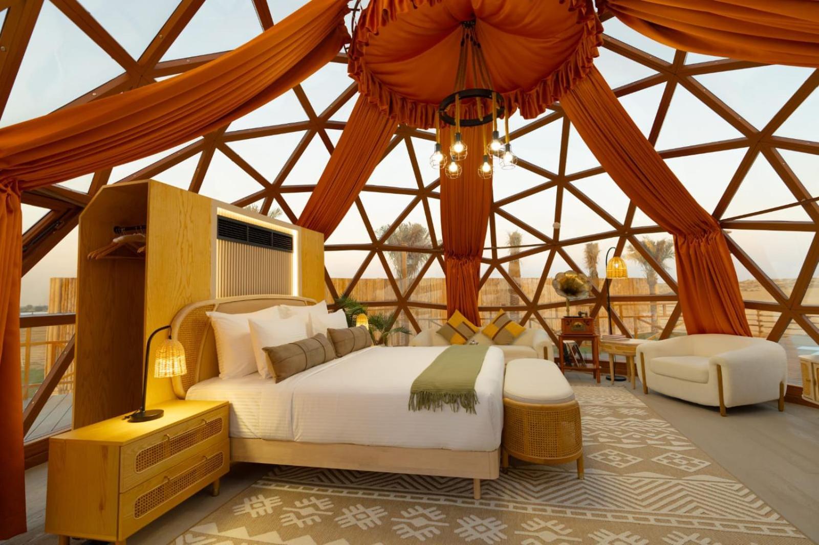 Al Marmoom Oasis Luxury Experiential Desert Resort Dubai Esterno foto