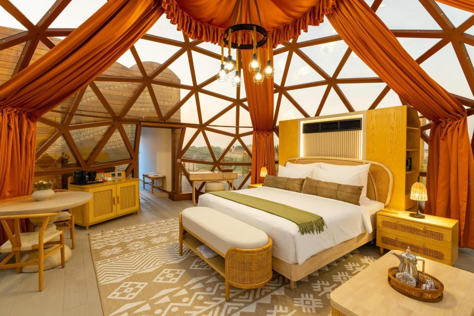 Al Marmoom Oasis Luxury Experiential Desert Resort Dubai Esterno foto